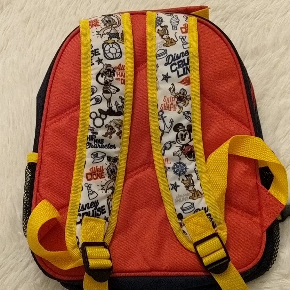 Disney Cruise Lines Mickey & Friends Navy Backpack - Picture 7 of 8